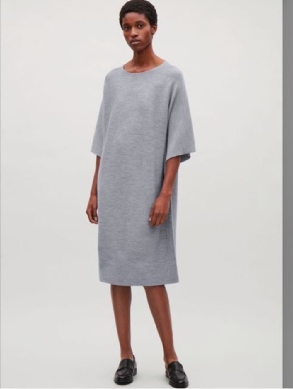 Cos 💯 Wool Knit Relaxed Fit Dress